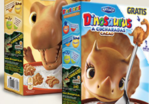 Gana un lote de Dinosaurios a cucharadas de Artiach